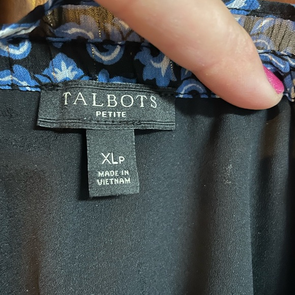 NWOT Talbots Blouse XL Petite - Picture 3 of 5